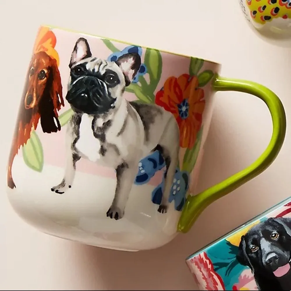 Anthropologie-Jay McClellan Studio Bone Appetit Mug- KONA & WHALES - Picture 2 of 6